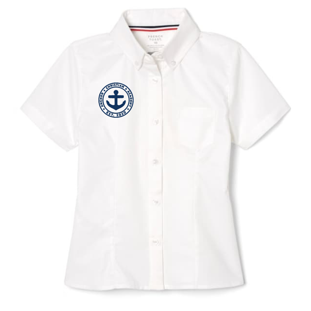 ACA Embroidered Short Sleeve Dress Shirt (Ladies)