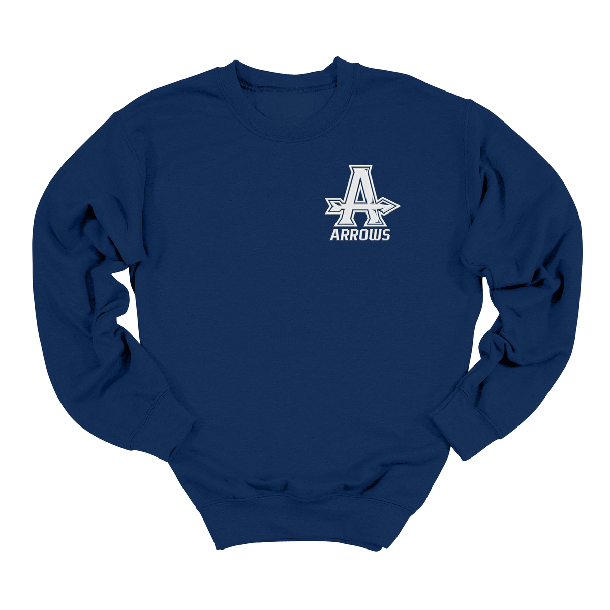 Arrows Embroidered Crewneck
