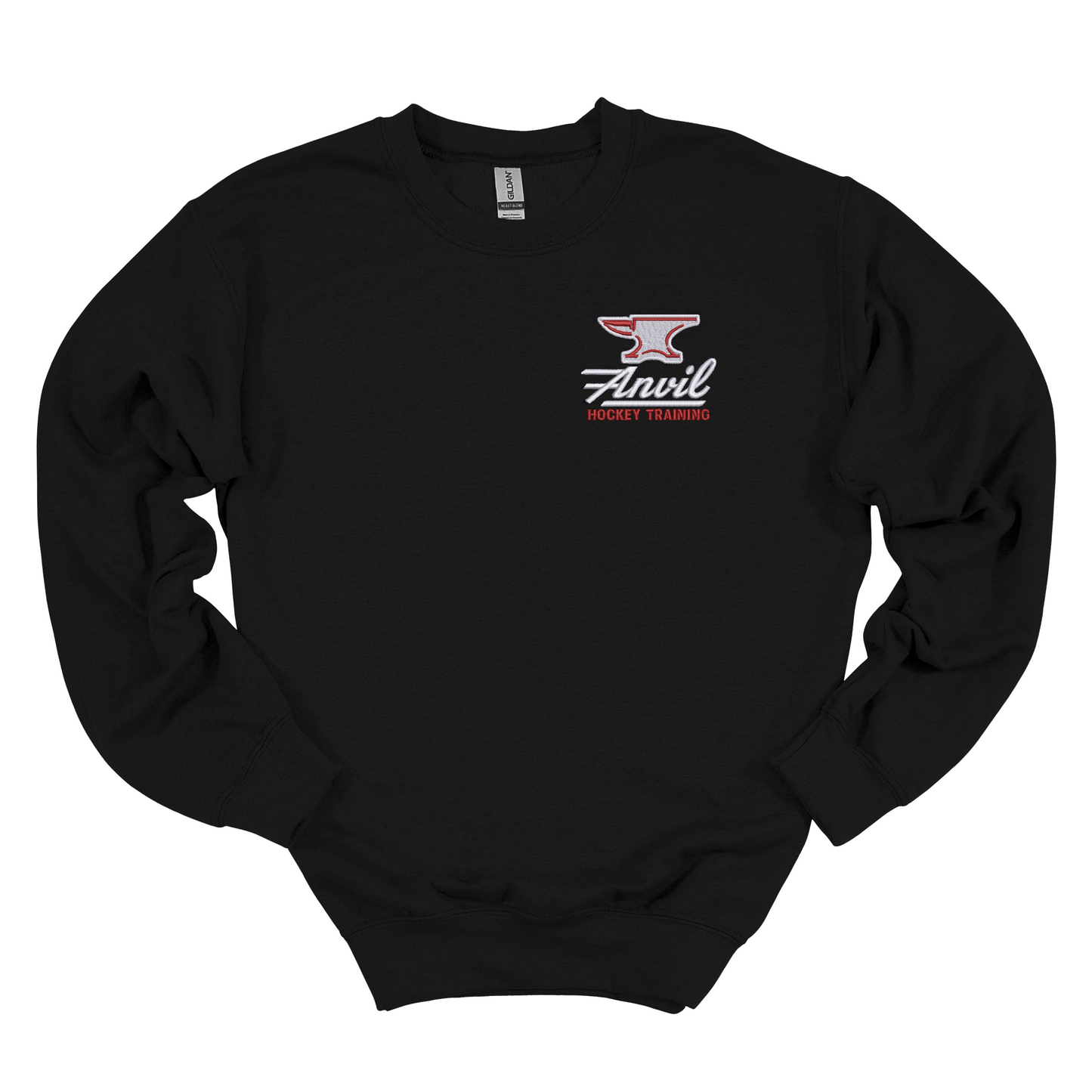 Anvil Embroidered Crewneck Sweatshirt