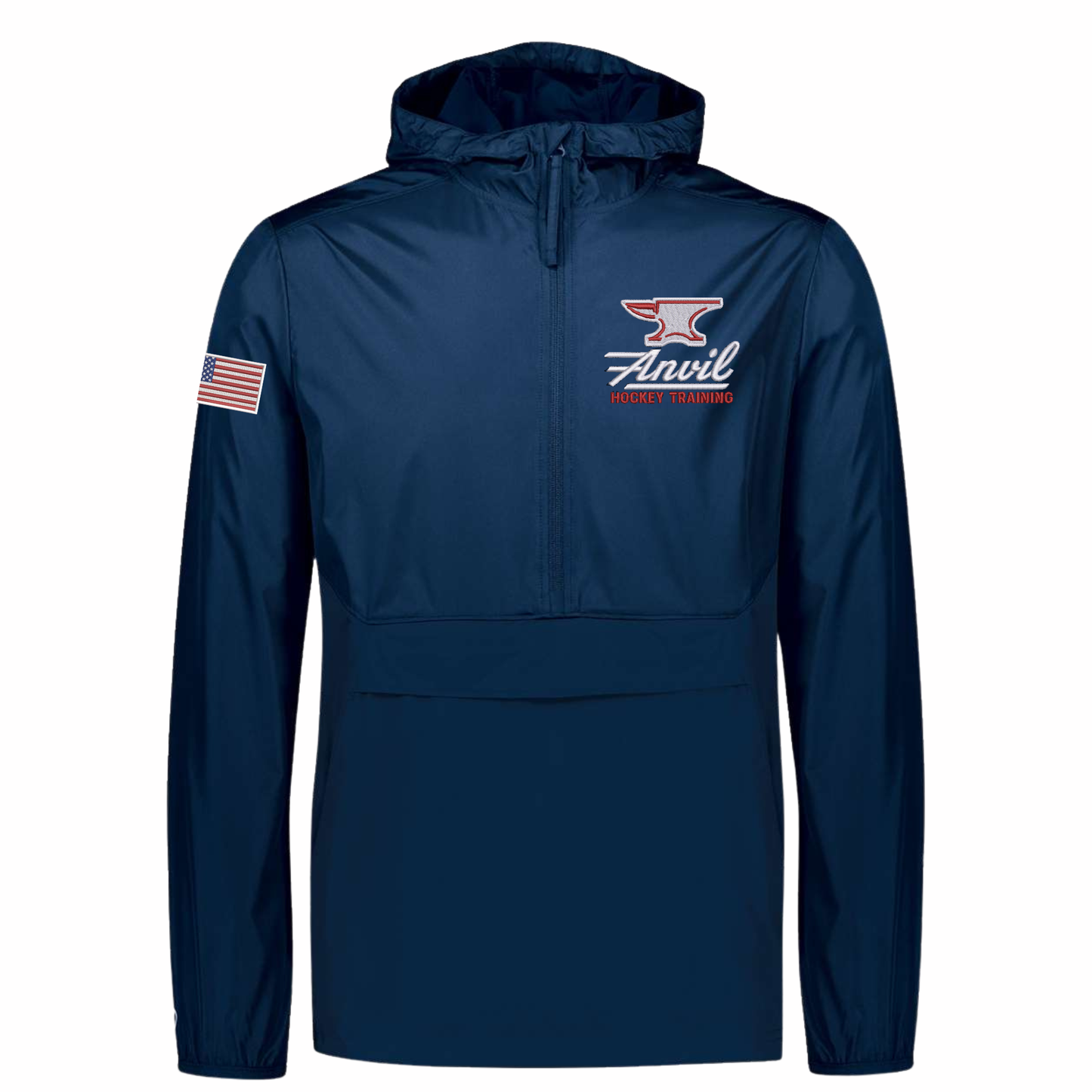 Anvil x USA Holloway Embroidered 1/4 Zip Jacket