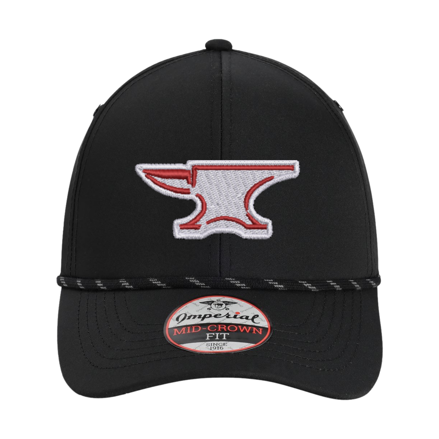 Anvil Embroidered Habanero Performance Rope Hat