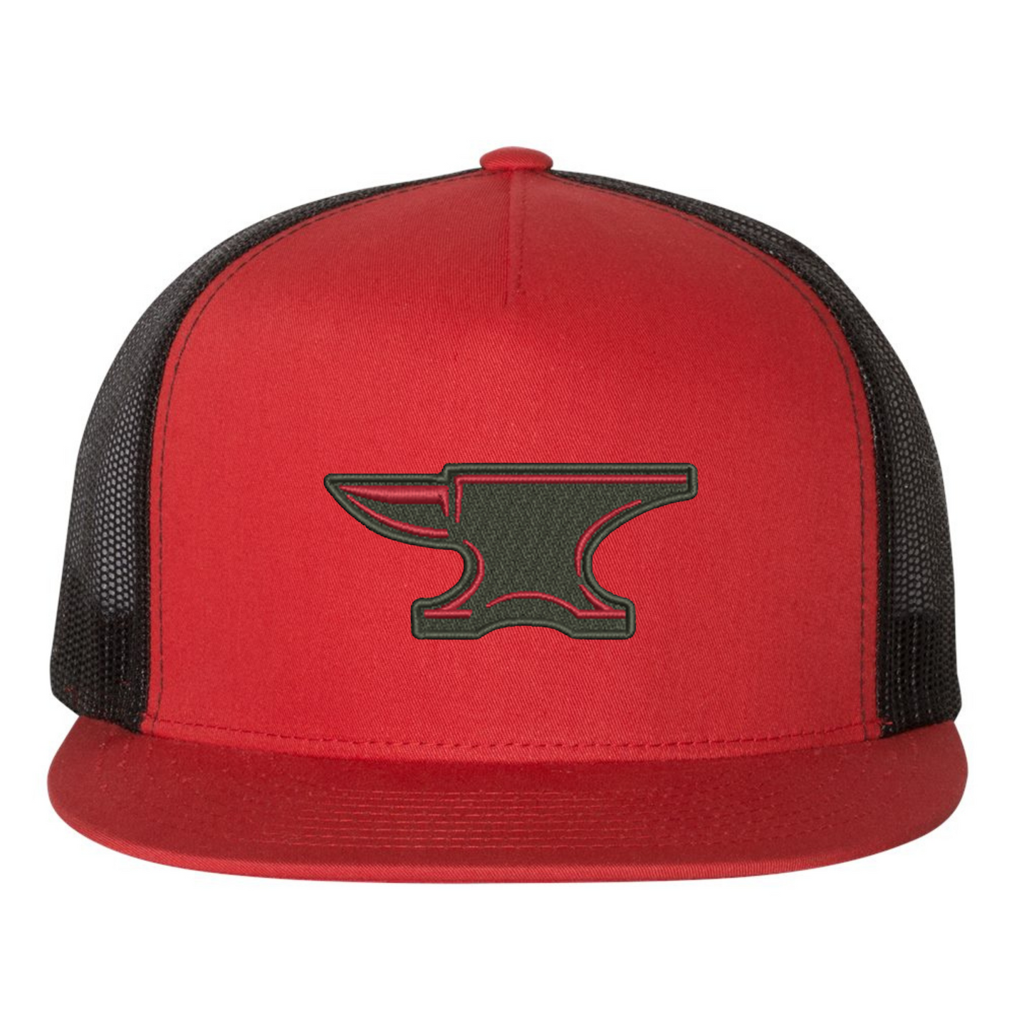 Anvil Embroidered Trucker Hat