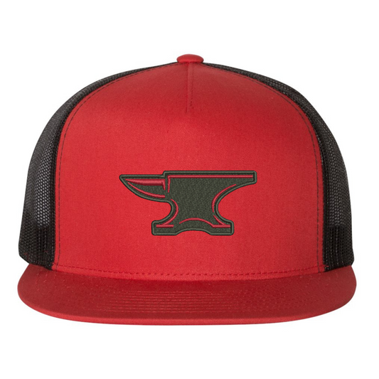 Anvil Embroidered Trucker Hat