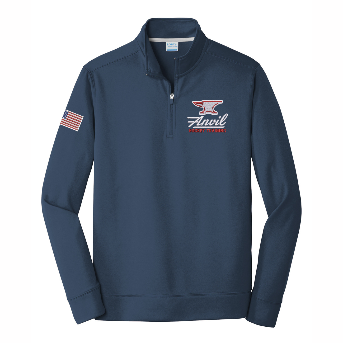 Anvil x USA Embroidered Performance 1/4 Zip