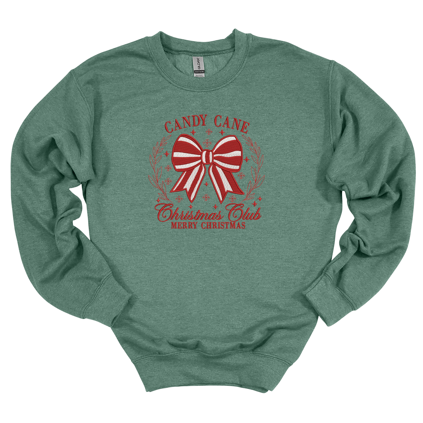 Christmas Club Embroidered Sweatshirt