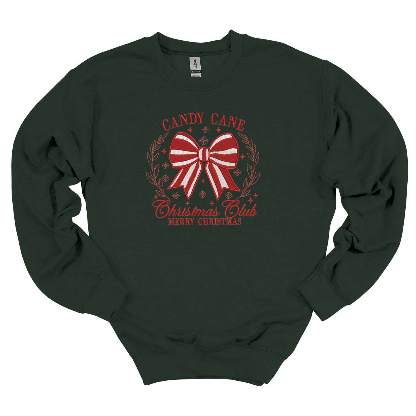 Christmas Club Embroidered Sweatshirt
