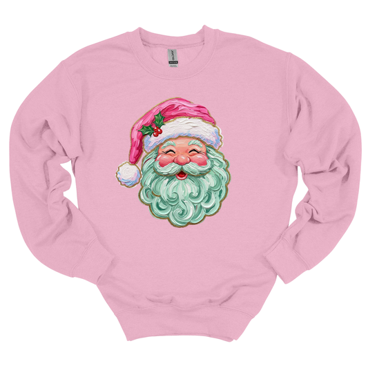 Painted Santa Sweatshirt