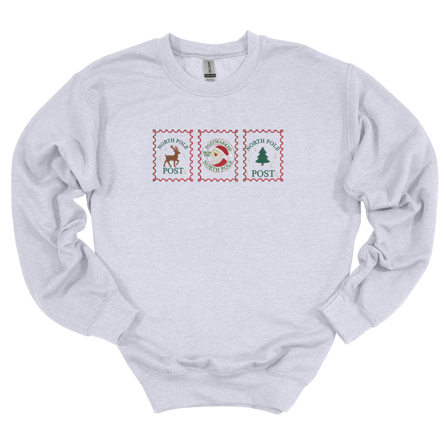 North Pole Post Embroidered Sweatshirt