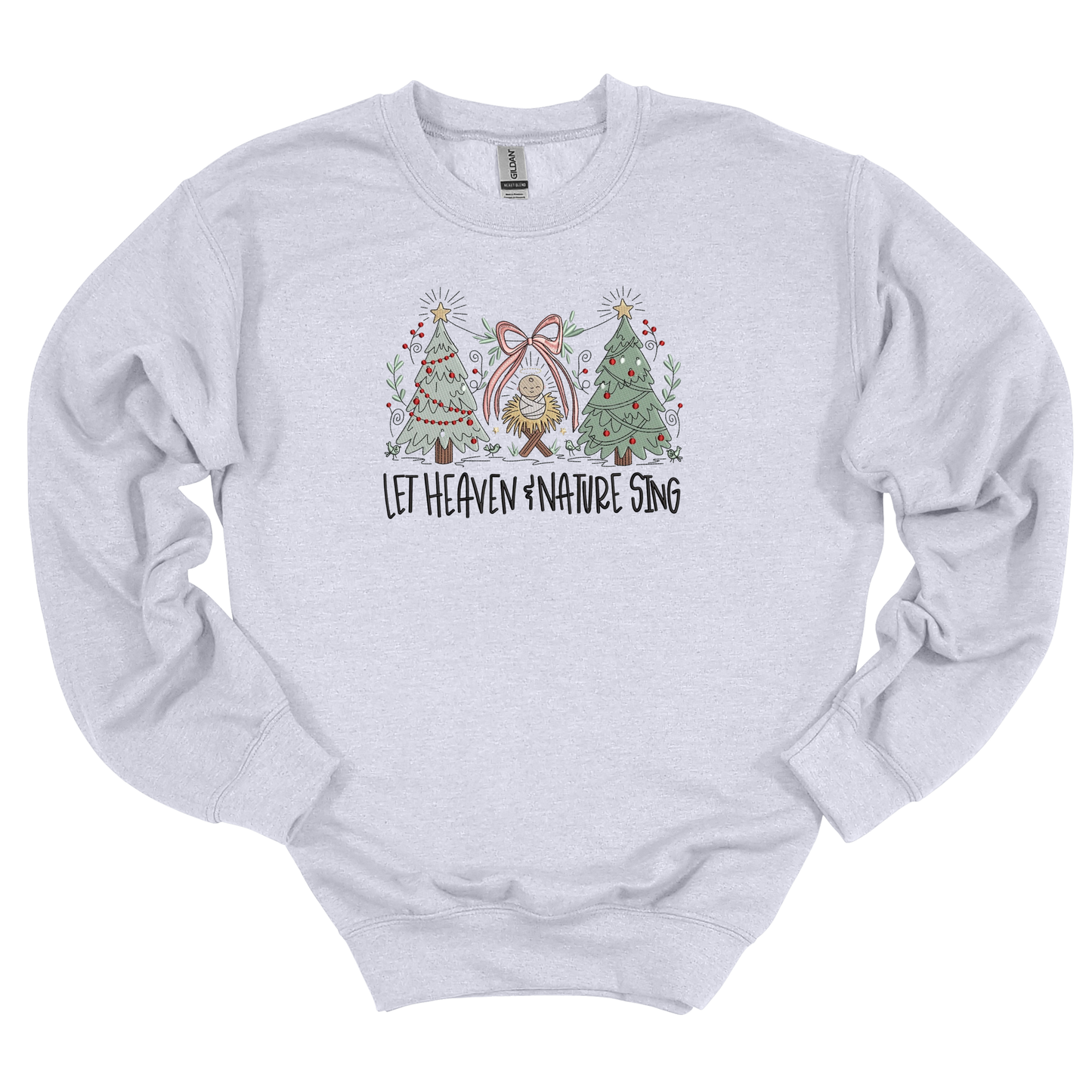 Heaven & Nature Embroidered Sweatshirt
