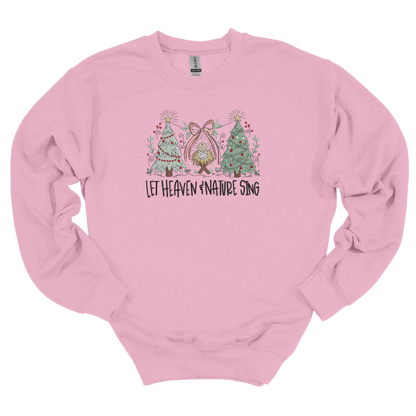 Heaven & Nature Embroidered Sweatshirt