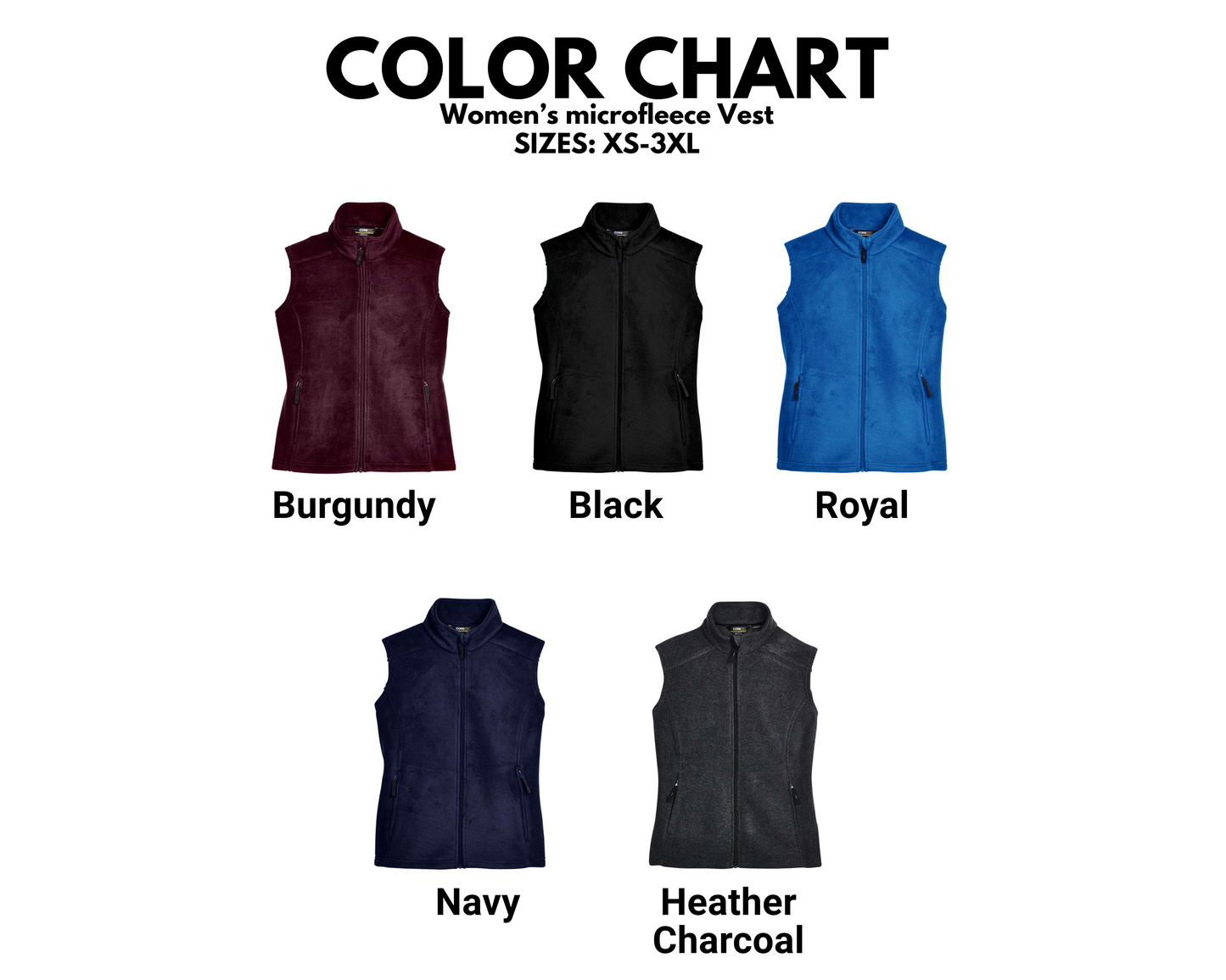 Refresh Dental Embroidered Vest (Women's)