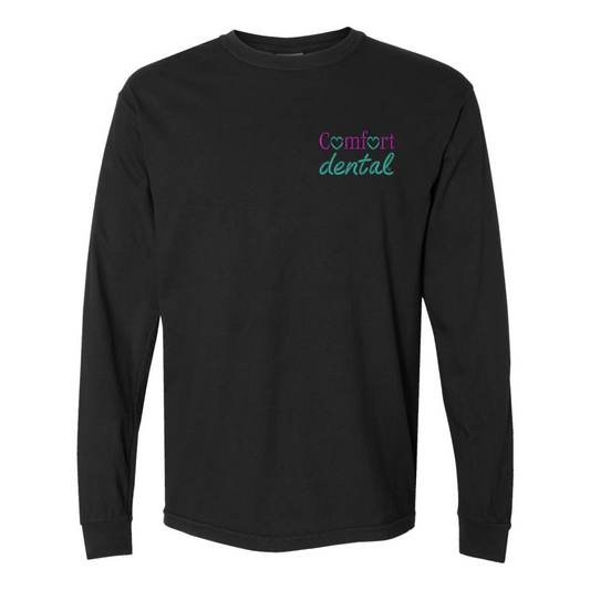 Comfort Dental Embroidered Long Sleeve (Comfort Colors)