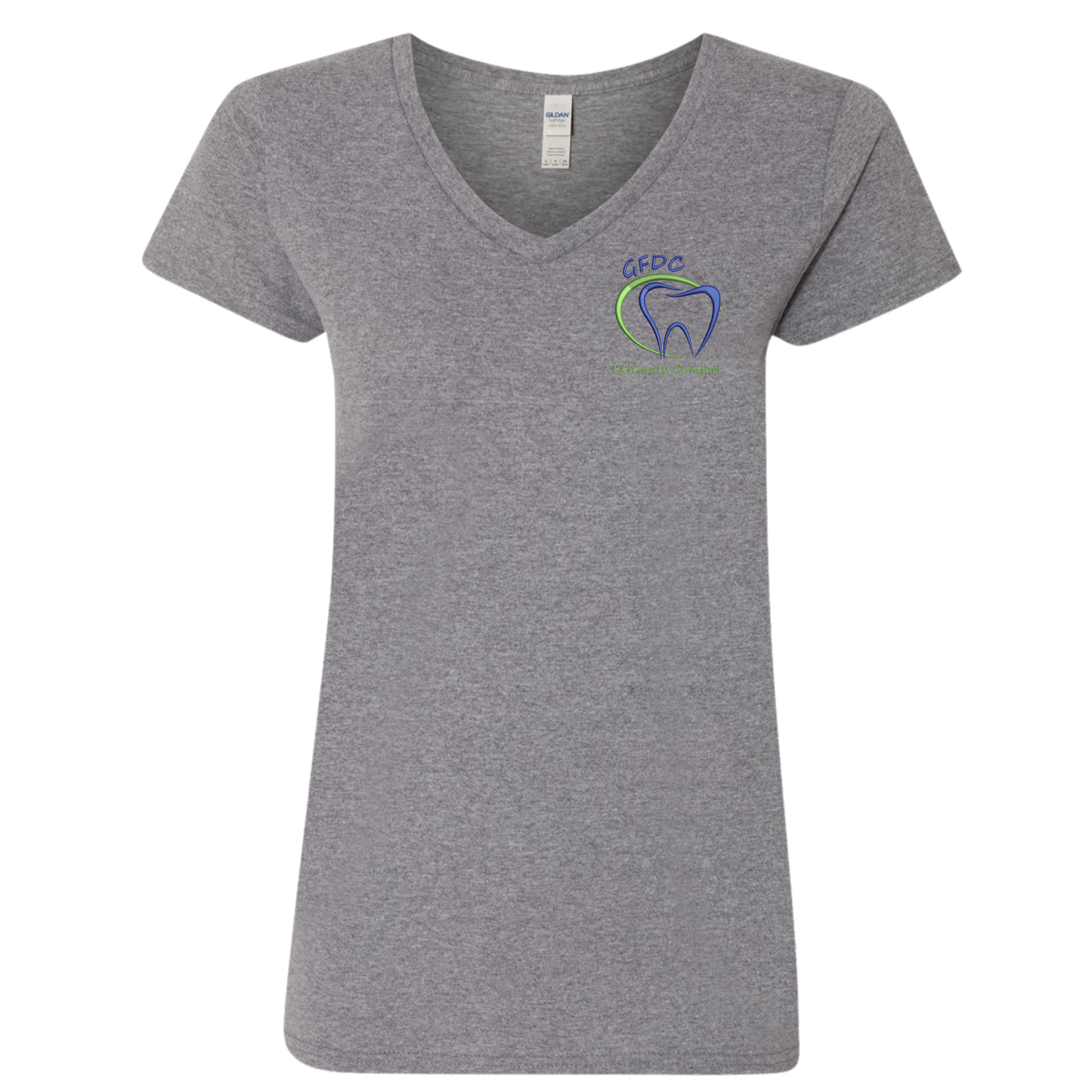 GFDC Embroidered V-Neck