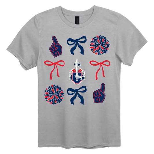 FCA Cheer Bow T-Shirt