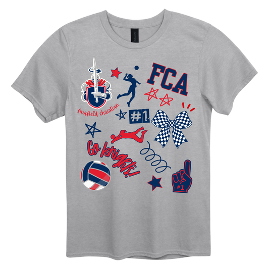 FCA Volleyball Spirit T-Shirt