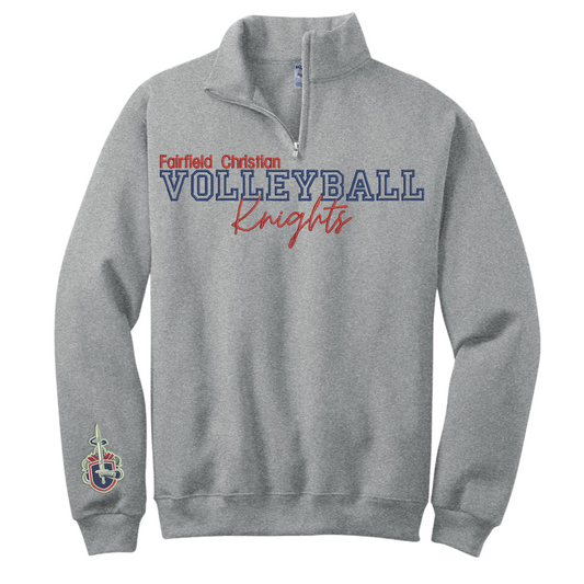 FCA Embroidered Volleyball 1/4 Zip