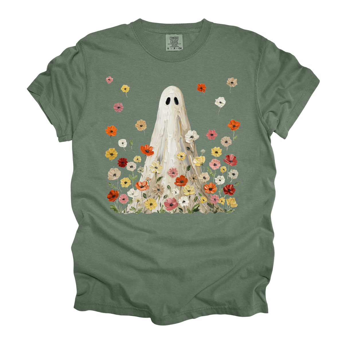 Floral Ghost T-Shirt