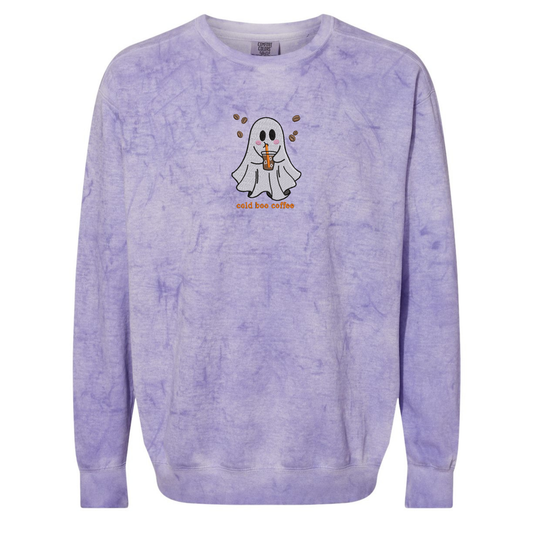 Cold Boo Embroidered Crewneck