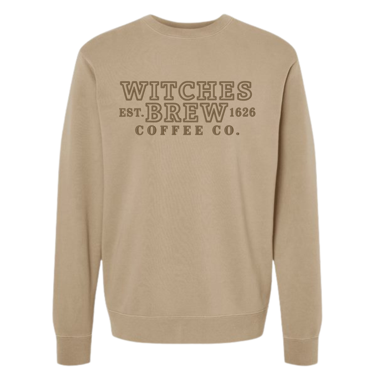 Witches Brew Coffee Co. Embroidered Crewneck
