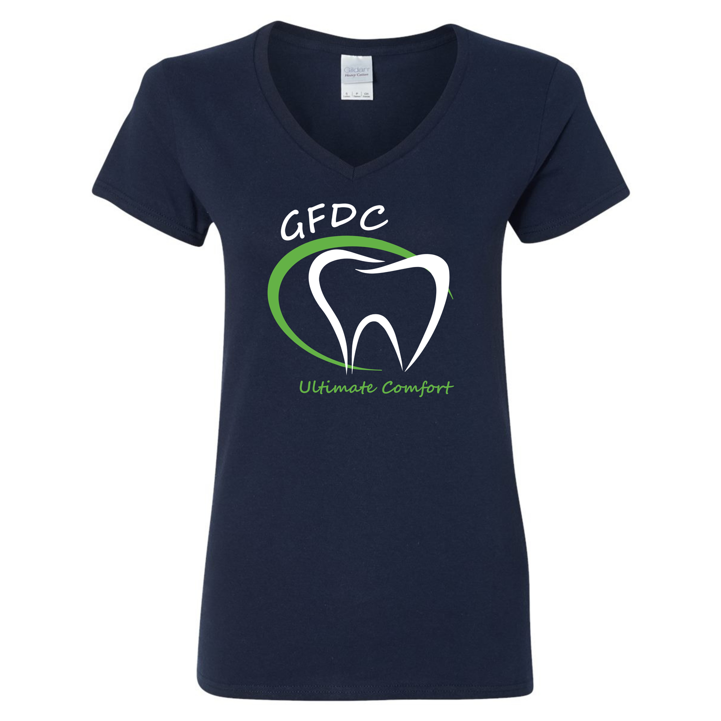 GFDC Printed V-Neck