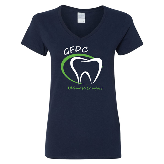 GFDC Printed V-Neck
