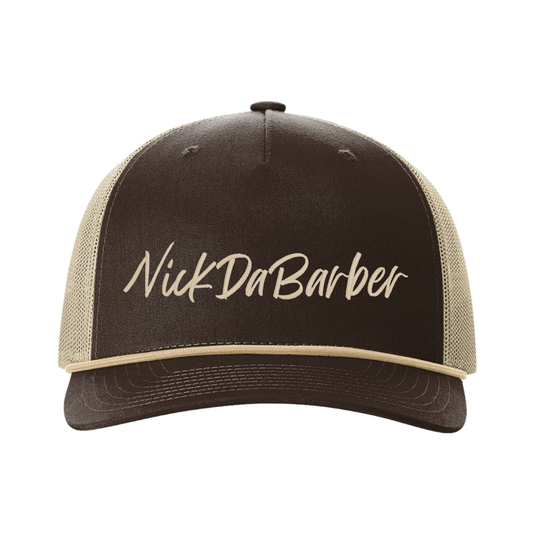 Nick Da Barber Embroidered Rope Hat (Richardson)