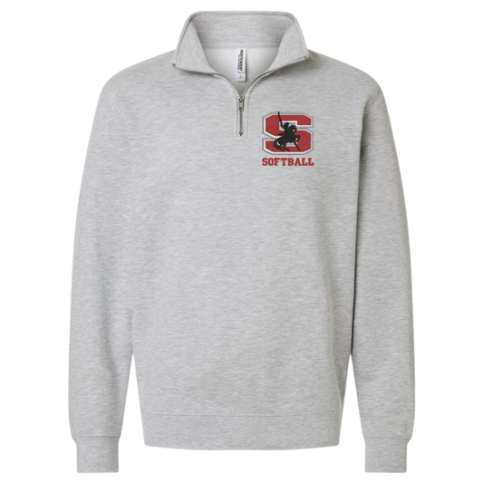 General Softball Embroidered 1/4 Zip