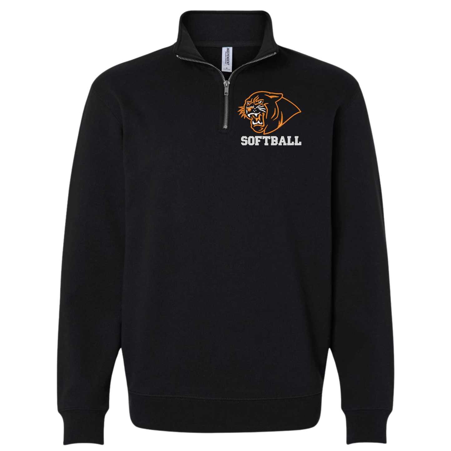 Panther Softball Embroidered 1/4 Zip