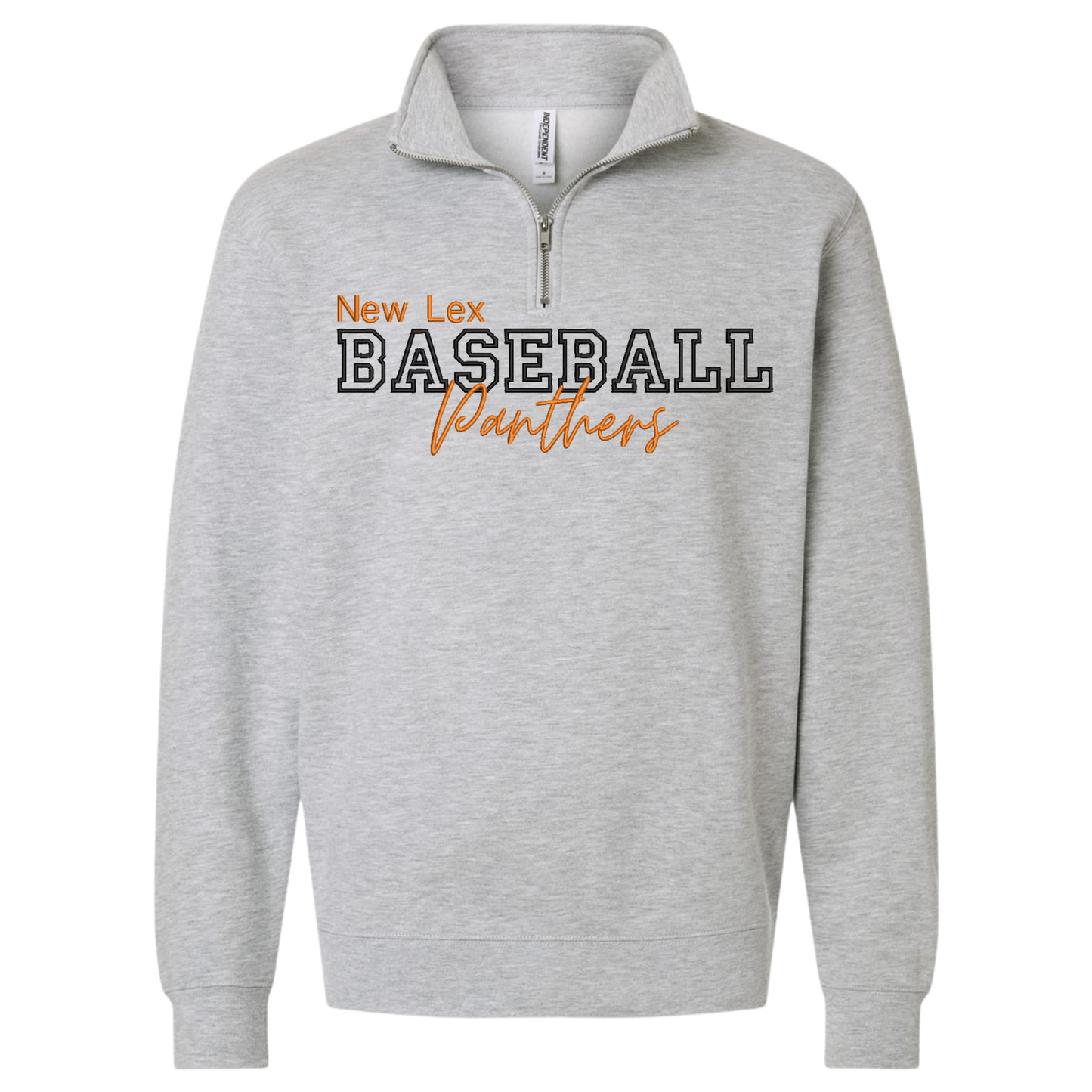 New Lex Baseball Embroidered 1/4 Zip
