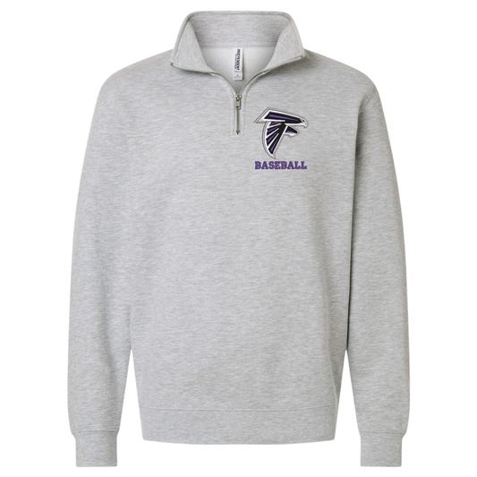 Falcon Baseball Embroidered 1/4 Zip
