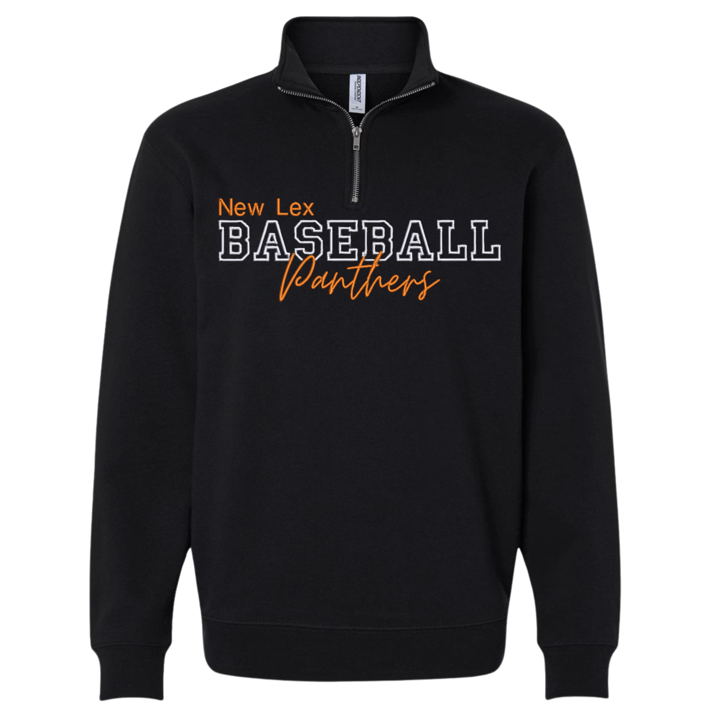 New Lex Baseball Embroidered 1/4 Zip