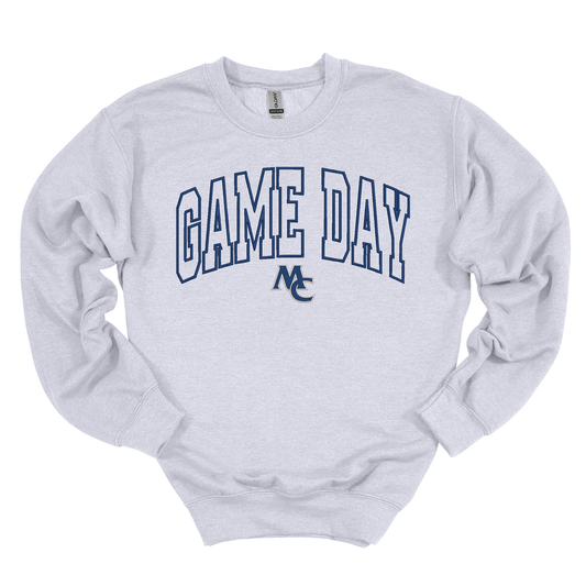 MC Game Day Embroidered Crewneck