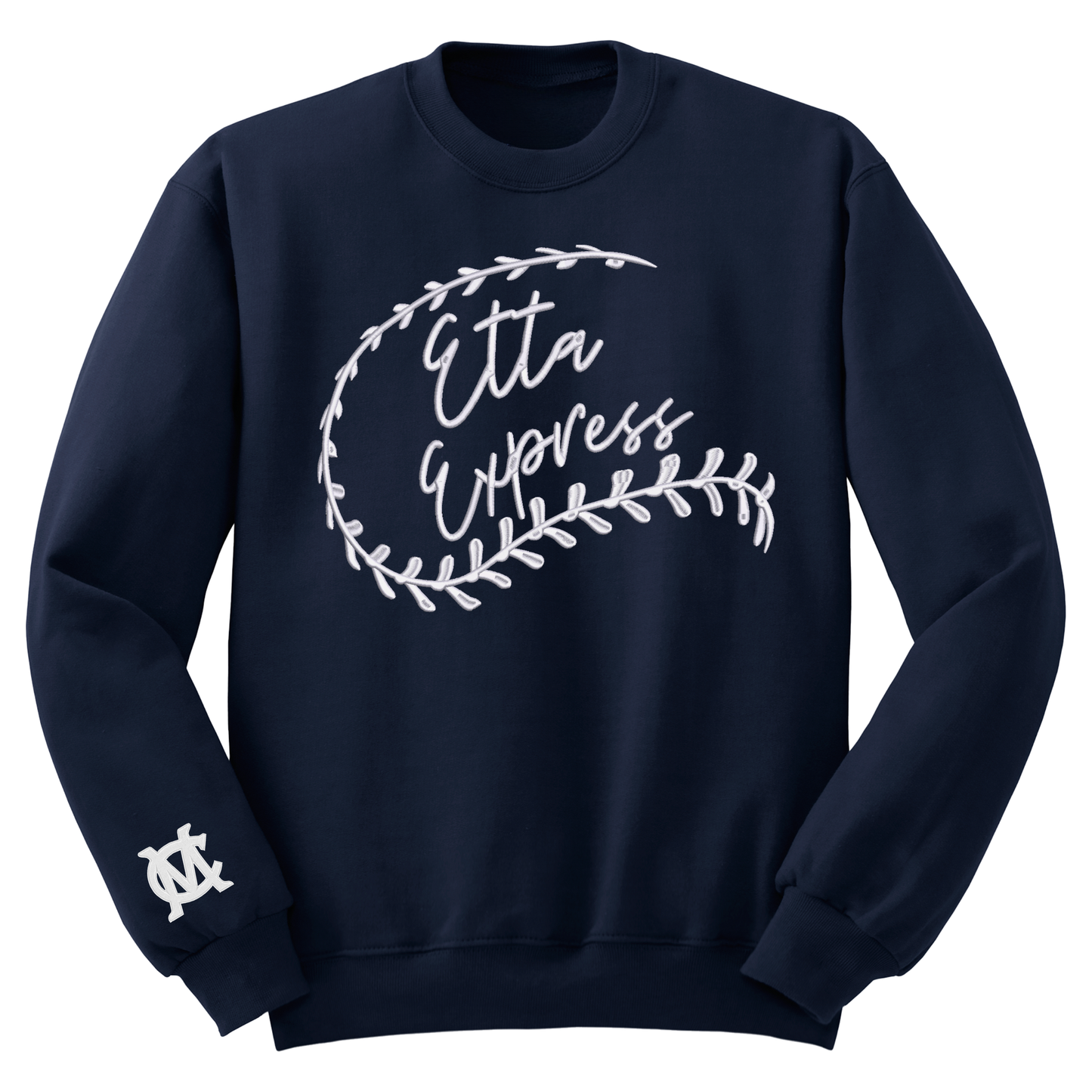 Etta Express Embroidered Crewneck