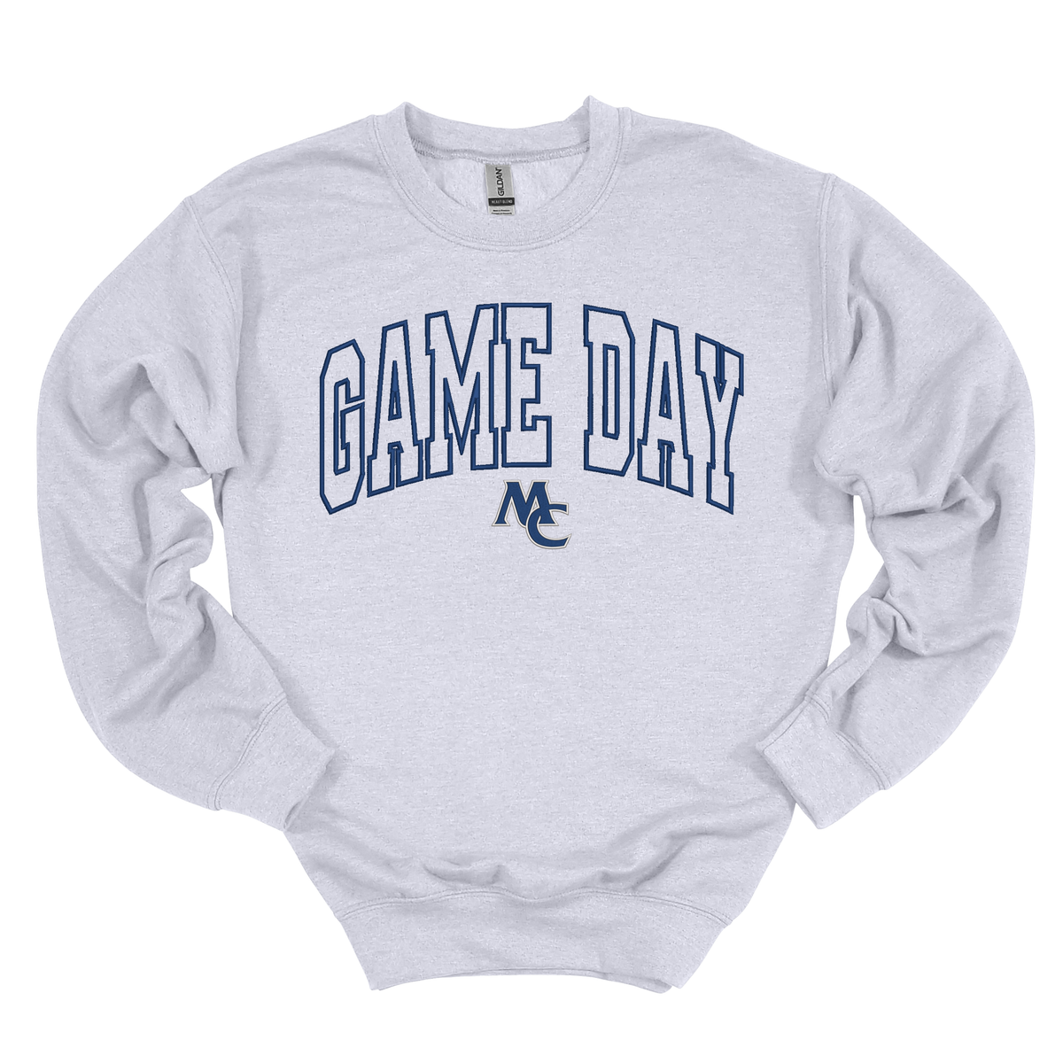 Marietta College Game Day Embroidered Crewneck