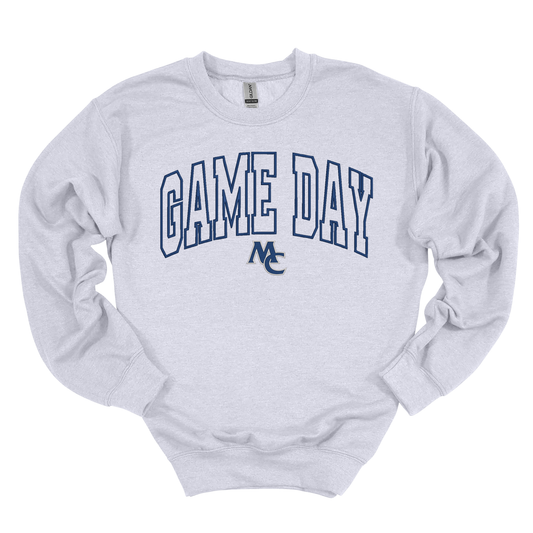 Marietta College Game Day Embroidered Crewneck