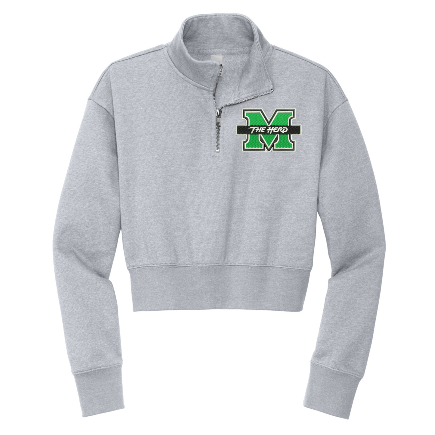The Herd Cropped 1/4 Zip