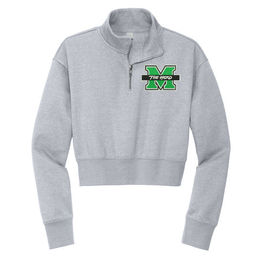 The Herd Cropped 1/4 Zip