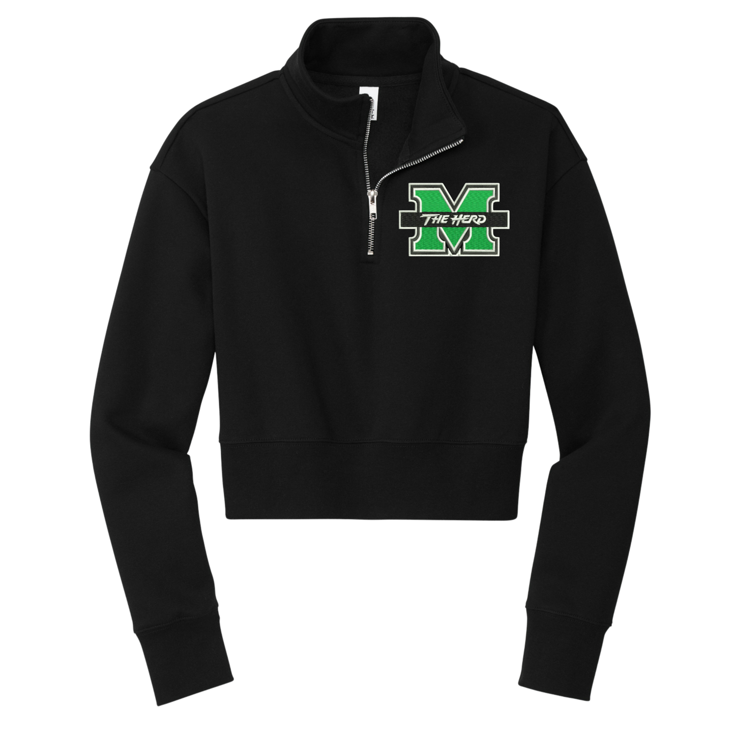 The Herd Cropped 1/4 Zip