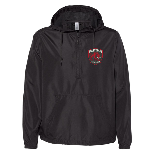 Mastodon Embroidered 1/4 Zip Windbreaker