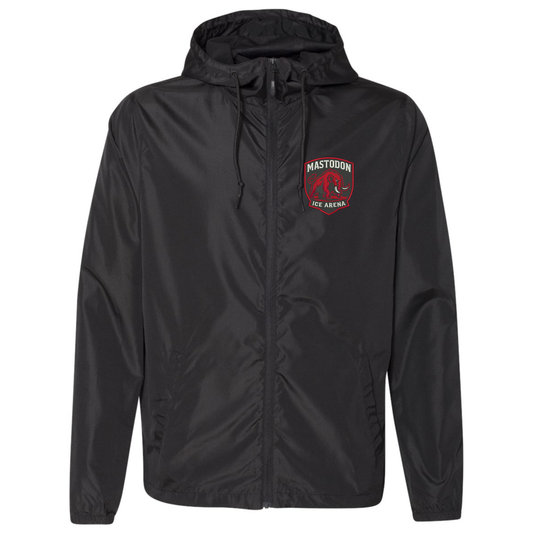 Mastodon Embroidered Full Zip Windbreaker