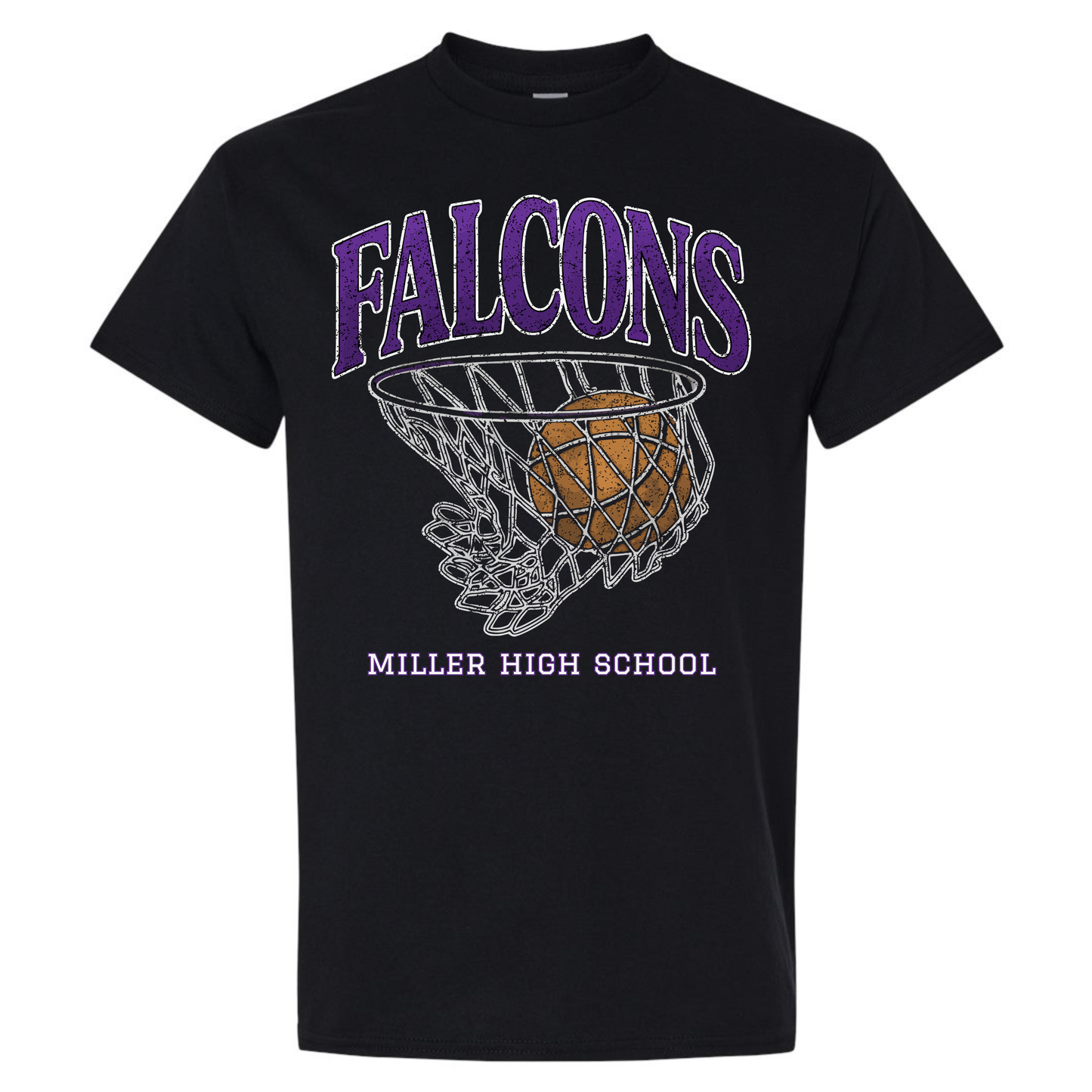Vintage Falcons Basketball T-Shirt