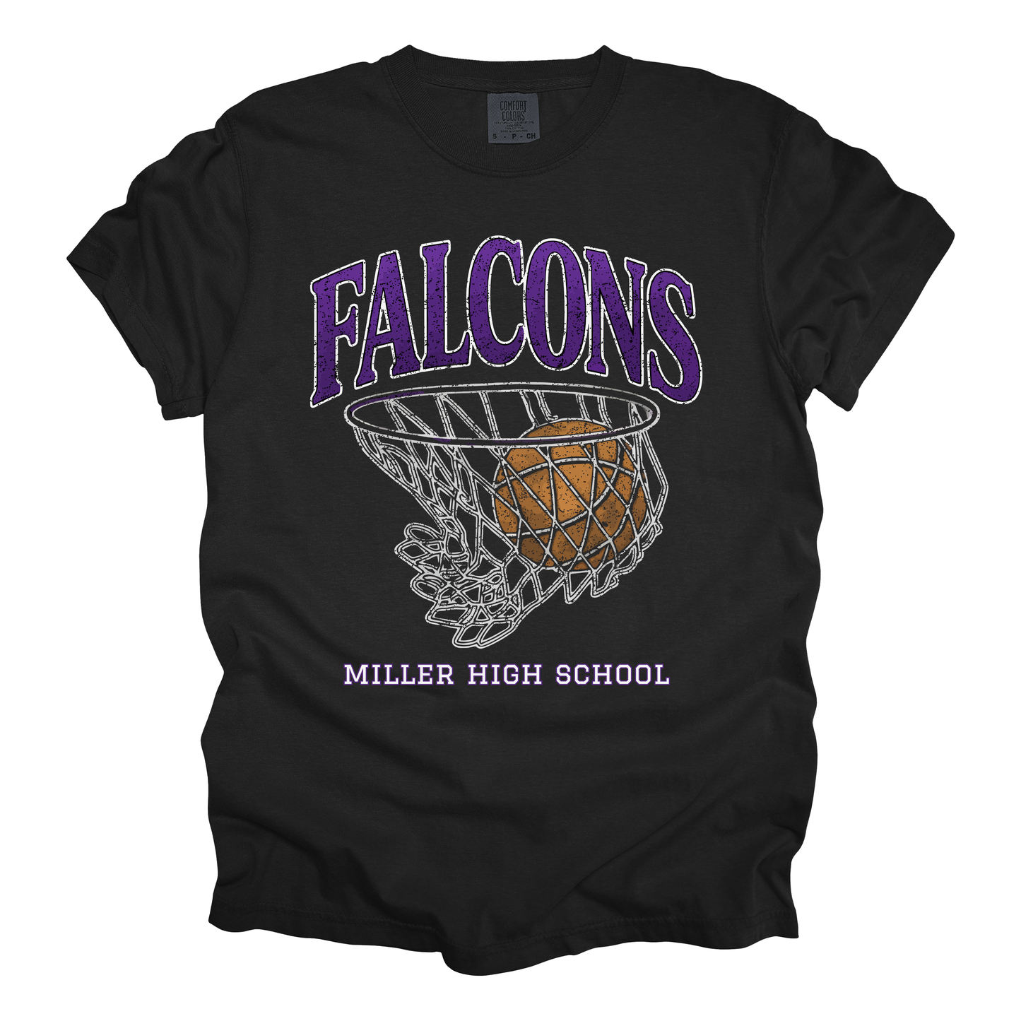 Vintage Falcons Basketball T-Shirt