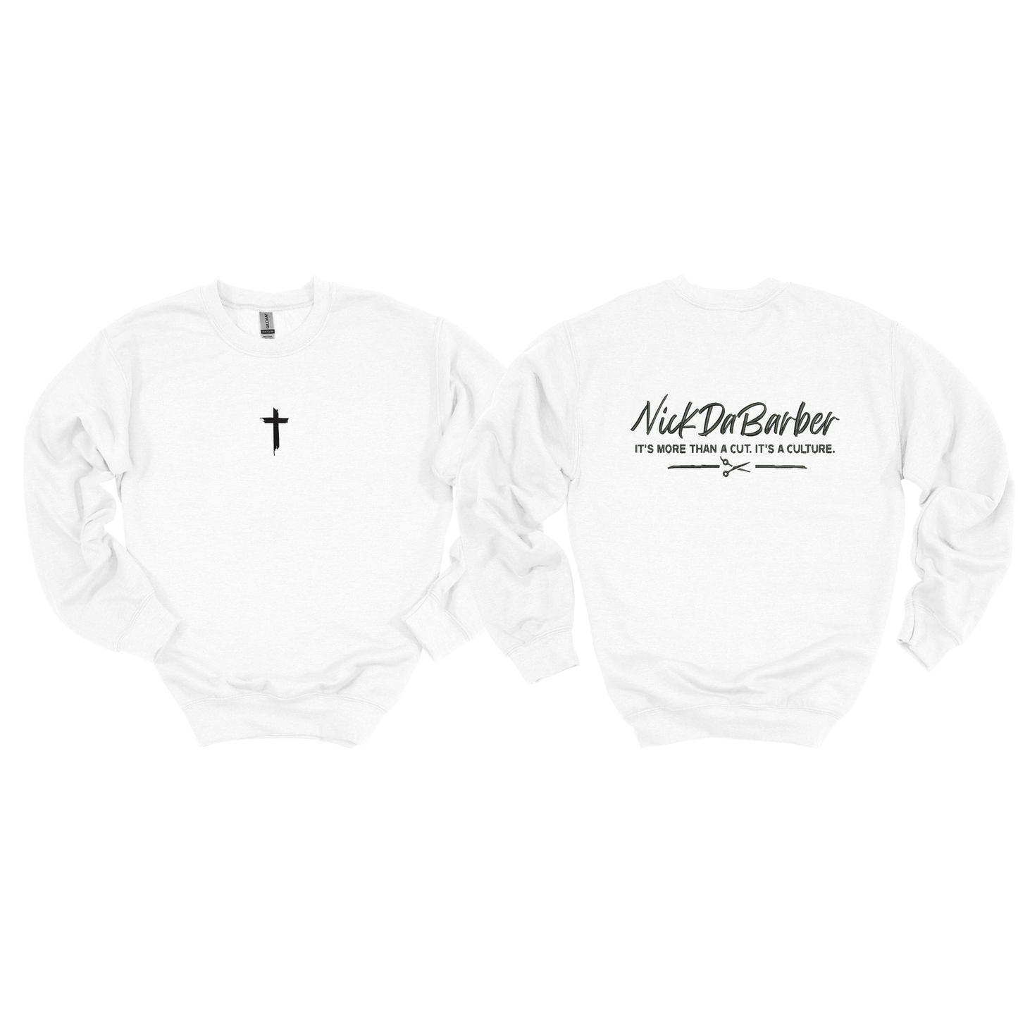 Nick Da Barber Embroidered Sweatshirt