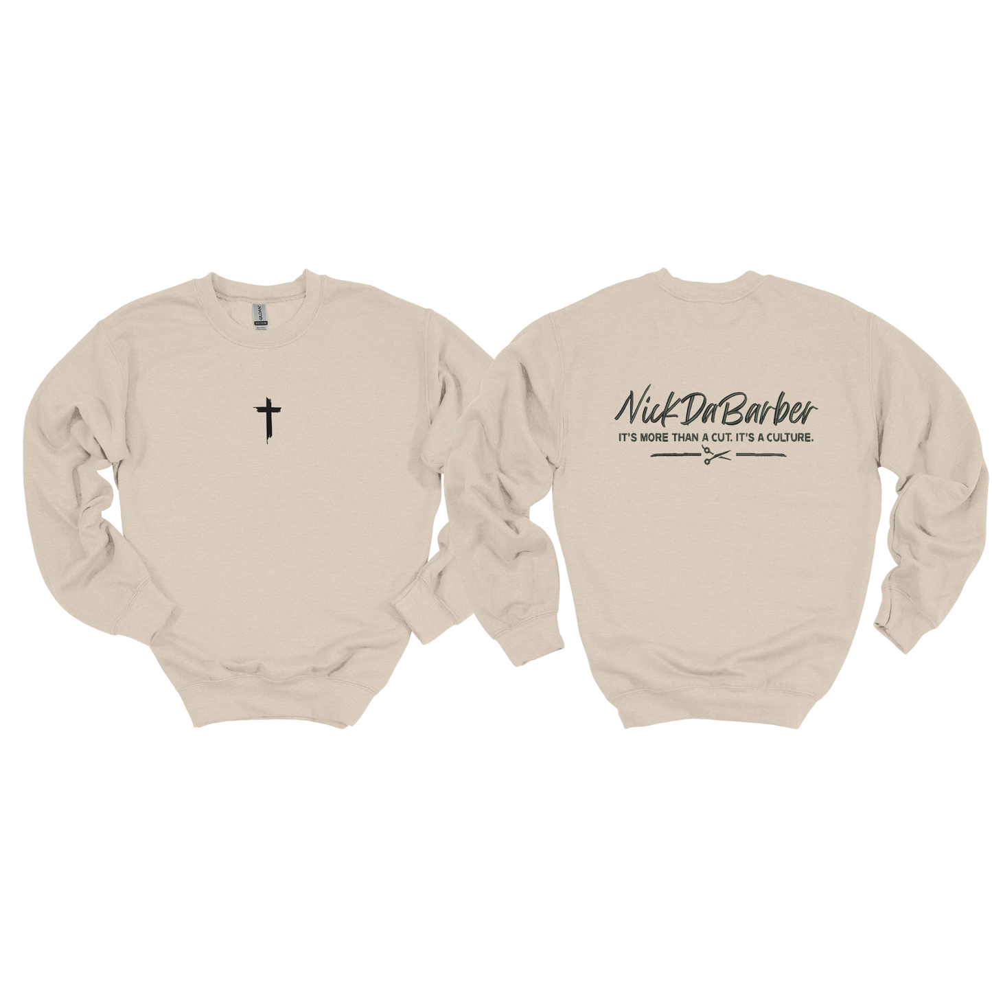 Nick Da Barber Embroidered Sweatshirt