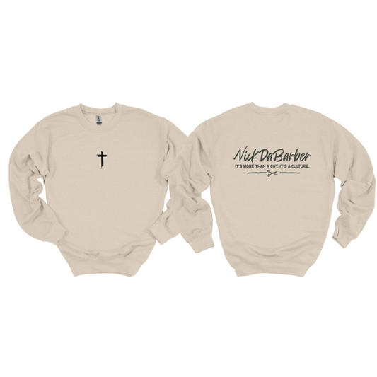 Nick Da Barber Embroidered Sweatshirt