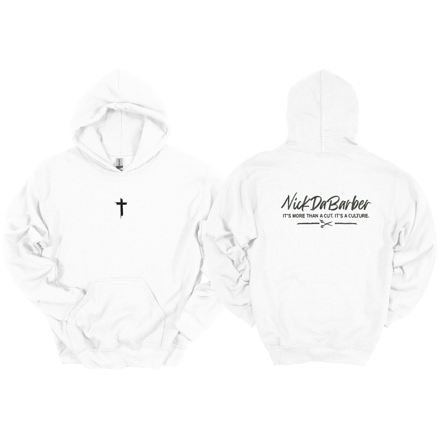 Nick Da Barber Embroidered Hoodie