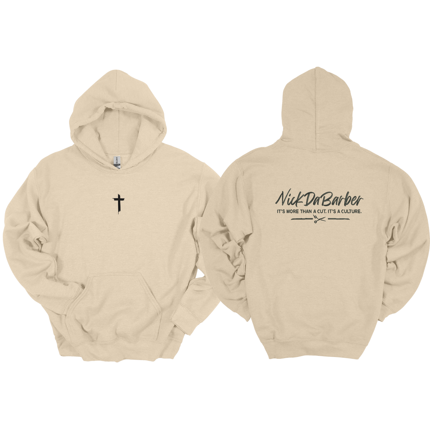 Nick Da Barber Embroidered Hoodie