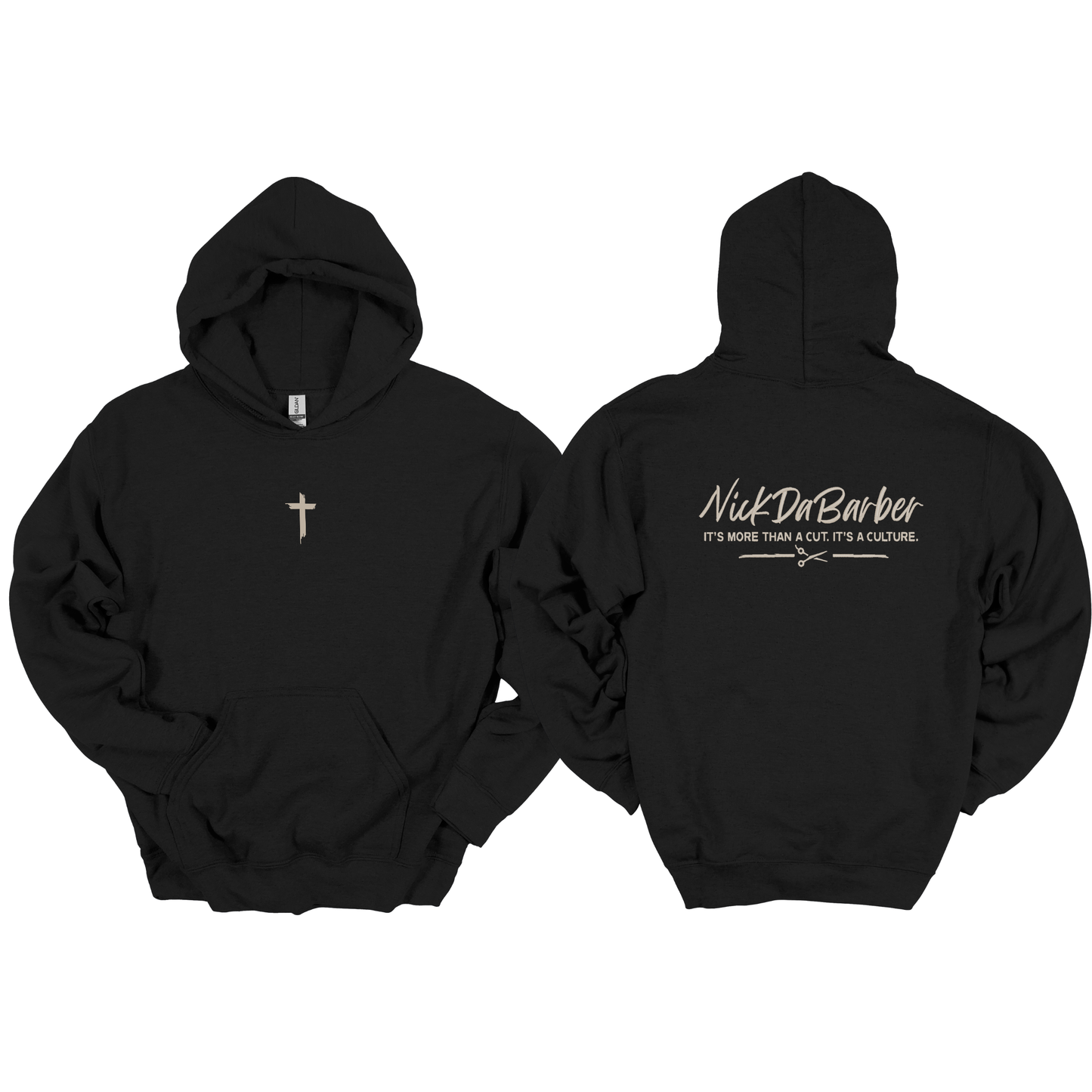 Nick Da Barber Embroidered Hoodie