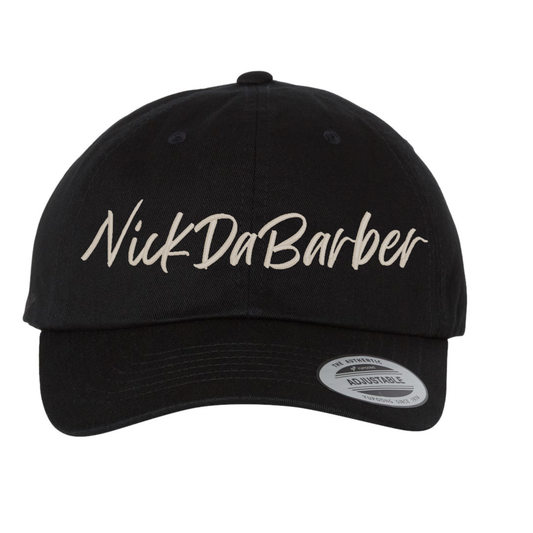 Nick Da Barber Embroidered Dad Hat