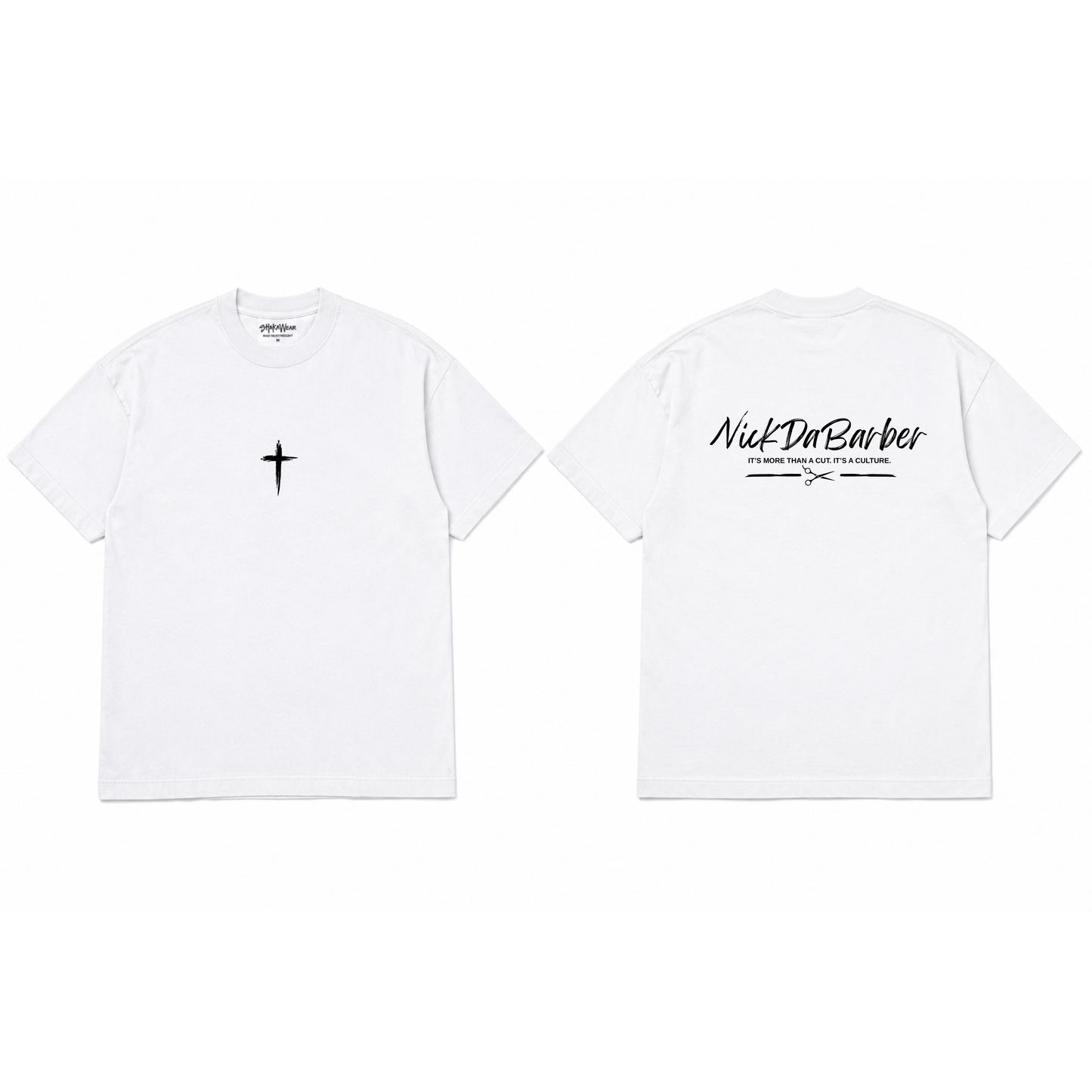 Nick Da Barber Printed T-Shirt (Shaka Wear)